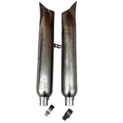 Komplet tłumików tłumiki  wydechowe M-72 rybki  SUROWY